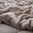 3 Pcs King/Cal King Solid Faux Fur Comforter Mini Set Gray