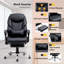 Fauteuil de direction ergonomique avec massage Kanilah