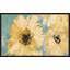 «Sunflowers on Blue» par Lanie Loreth - peinture sur toile à cadre flottant-86848784