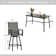 Minehead Rectangular 6 - Person 67" Long Bar Height Dining Set