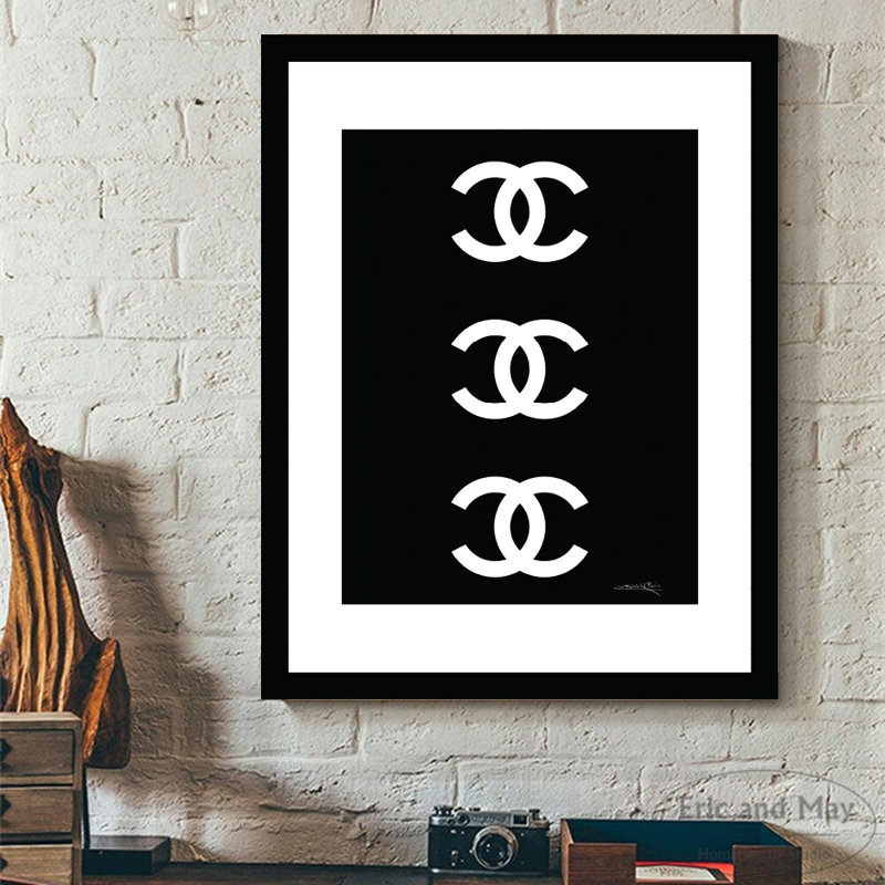 Modern Abstract Wall Decor, White