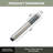 Round 304 Stainless Steel Handheld Shower With Easy-Clean Silicone Nozzles-122596823