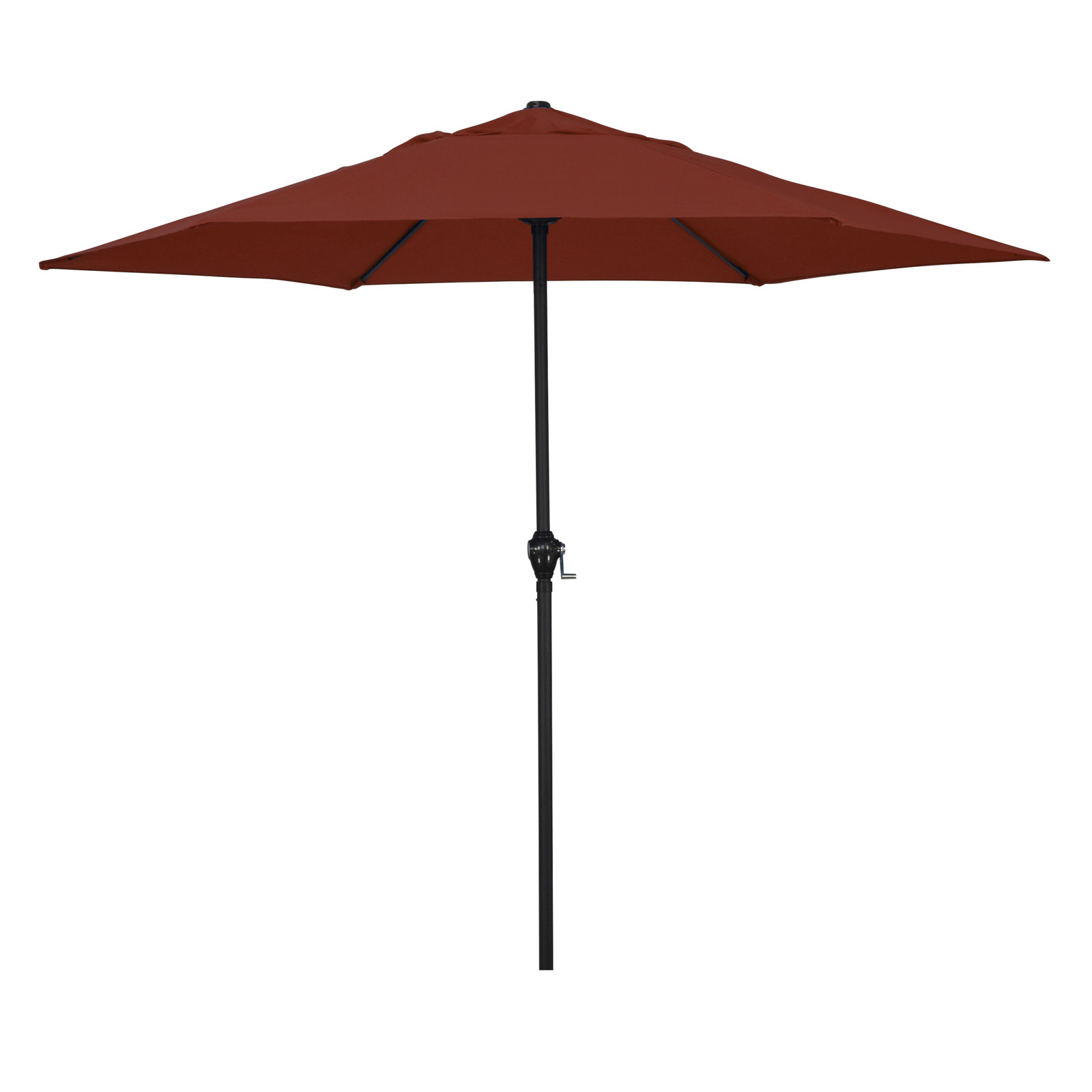 Toscana 108'' Outdoor Umbrella, Brick Red