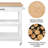 Clinten 40 " W Kitchen Island with Solid Wood Top-177431430