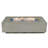 Capetown/Meteora/Colorado 56" Outdoor Sandstone Fire Pit 60,000 BTU - Includes Fire Glass, Lid & PVC Cover-88670668-85736286