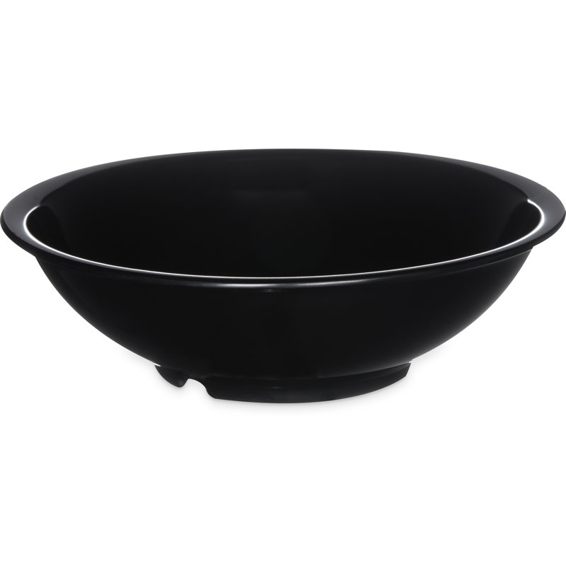Bol à salade en mélamine 27,6 oz - Érable, Noir