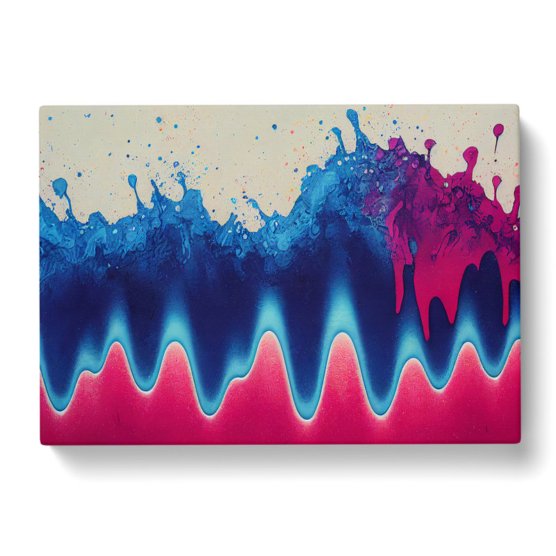 Modern Audio Equalizer Art Vol.3 Abstract - Wrapped Canvas, 35cm H x 50cm W x 3cm D
