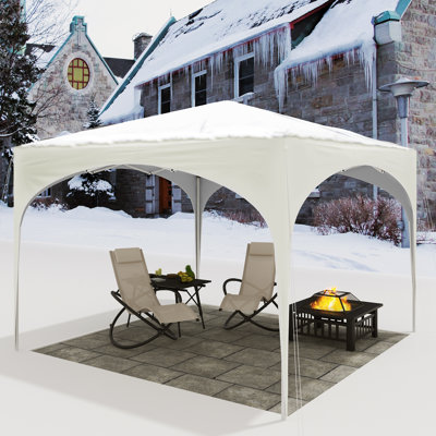 Aralynn 3m W x 3m D Metal Pop-Up Party Tent