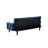 Space-Saving Convertible Sofa Bed with Built-In Table