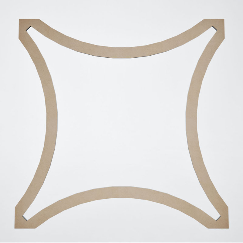 Très grands panneaux de plafond décoratifs en acrylique gris l 23 23 po x H 23 1/8 po x T 1/8 po, Gris foncé
