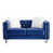 100 % polyester bleu marine