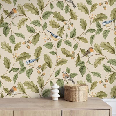 Oakleigh Trail Luxury Textured Wallpaper