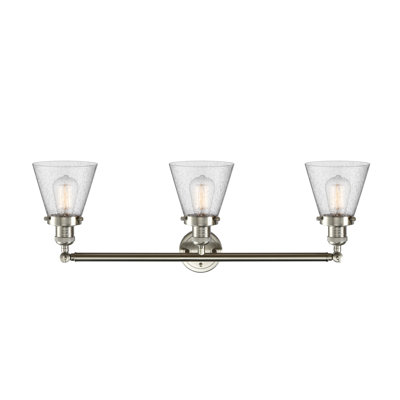 Éclairage pour meuble-lavabo 3 lumières Shauna Cone