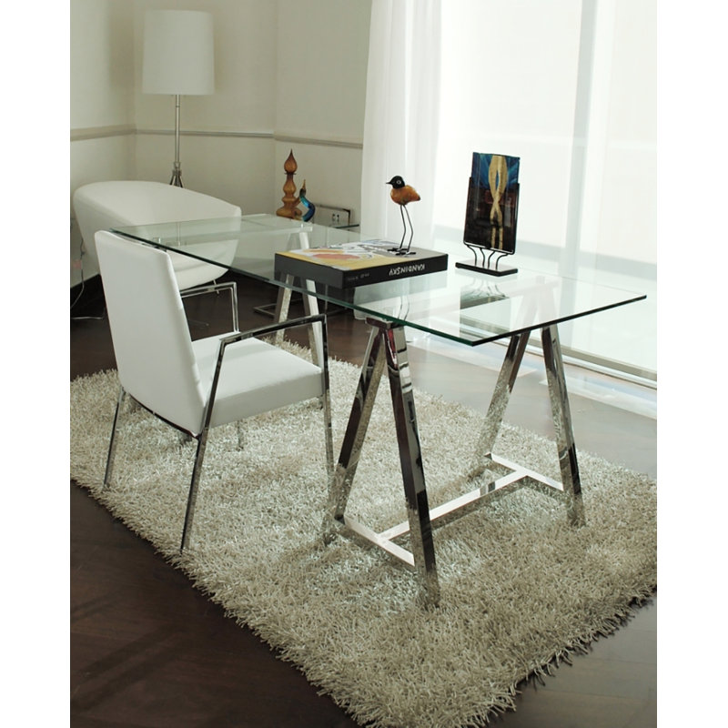 Bureau en verre Siddle