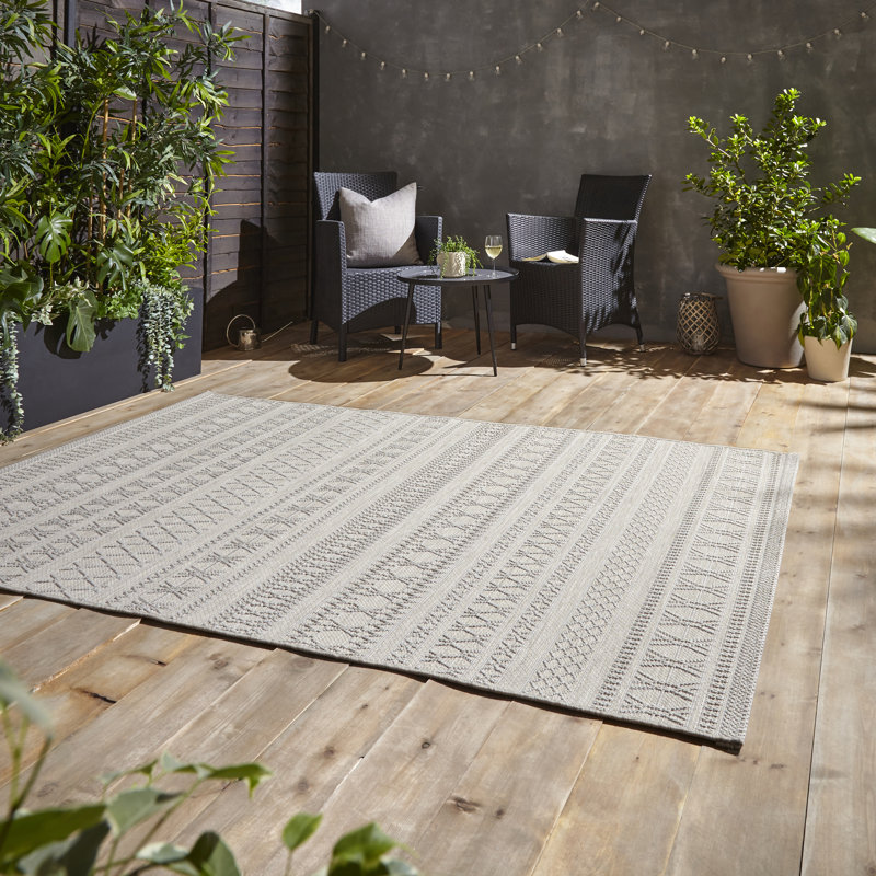 Ndayisenga area rug Machine Woven Rectangle Beige, Rectangle 120cm x 170cm