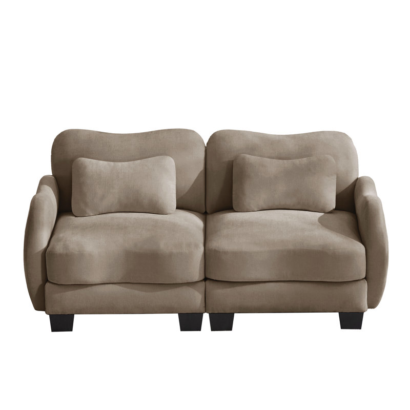 Canapé modulaire en chenille Cloudscape, Café
