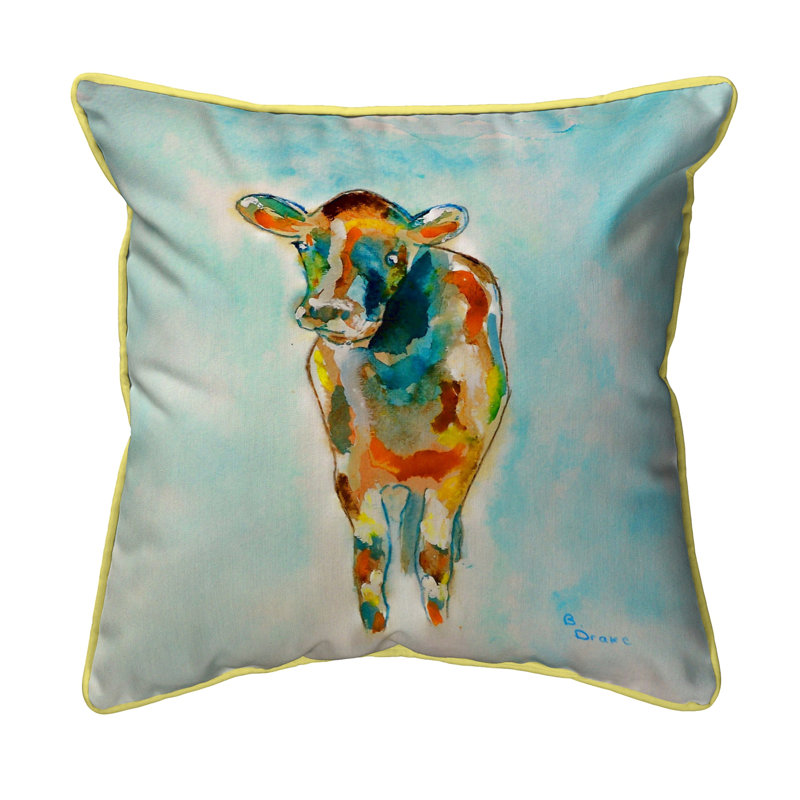 Housse et insert de coussin carré Cow Cow, Grand