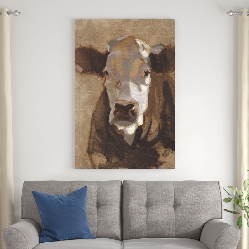 East End Catt I par Jacob Green - peinture sur toile tendue, H 48 po x l 32 po