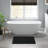 Black Reversible Cotton Tufted Bath Rug, 17X24 Inch, Highly Absorbent-41158040