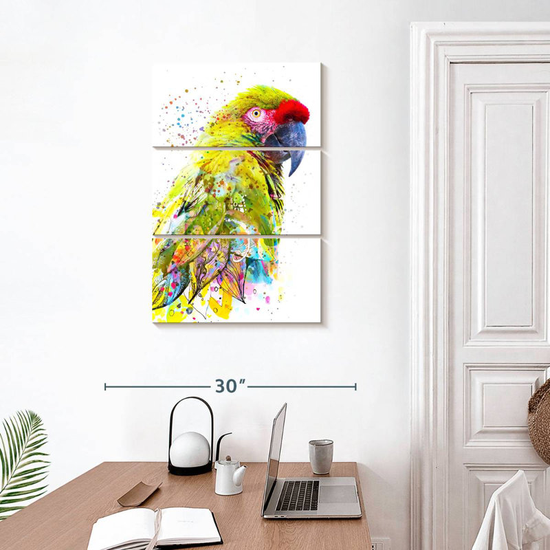 Brampt Stunning Safari Bird, 32" H x 20" W