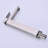 Stainless Steel Sink Faucet - Smooth Operation, Splash Feature Single Handle Bathroom Tap Rust , Easy Water Flow Control