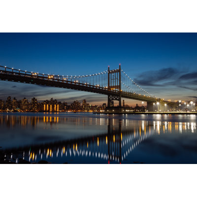 Triboro Bridge - Rfk Bridge Tunnel by Christopher_Bell - Wrapped Canvas Print