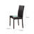 Rikkilee Faux Leather Upholstered Metal Side Chair