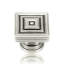 INNSBRUCK SQUARE KNOB ANTIQUE NICKEL FINISH-2031143911-2031143932