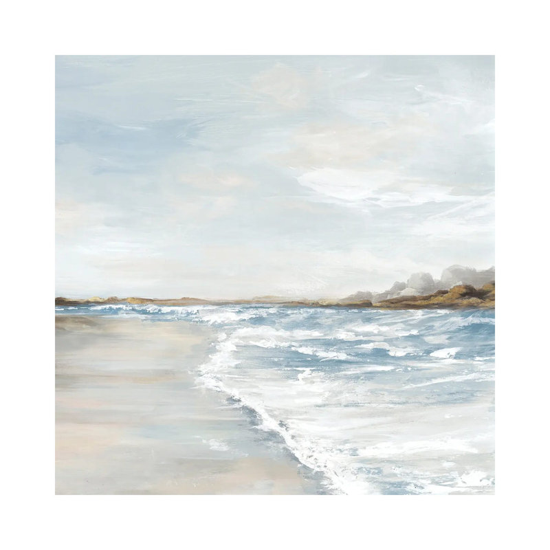 Ocean Dreams by Eva Watts - Wrapped Canvas Painting, 66.04 cm H x 66.04 cm W x 1.91 cm D