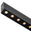 45" LED Integrated Chandelier in Black Finish – Modern Adjustable Height Pendant for Dining Room or Foyer