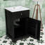 Wood Freestanding Single Bathroom Vanity with Ceramic Sink, Soft Close Door and Ample Storage-440553823