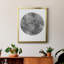 Graphite lune II, toile encadrée de qualité supérieure - prête à être accrochée-461687545-461687544