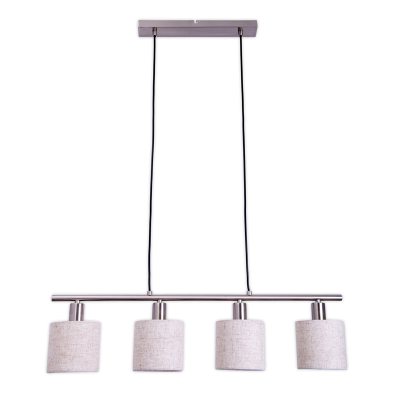 Abbi 4 - Light Natural Brown Pendant