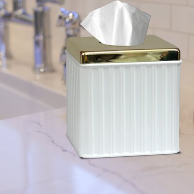 Andrade Ceramic Boutique Tissue Box Cover -  Mercer41, B451876B1C2E4A3685979BE949A1429D