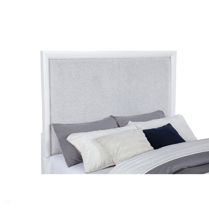 Robinson White Panel Bed