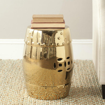 Gagnon Ceramic Accent Stool