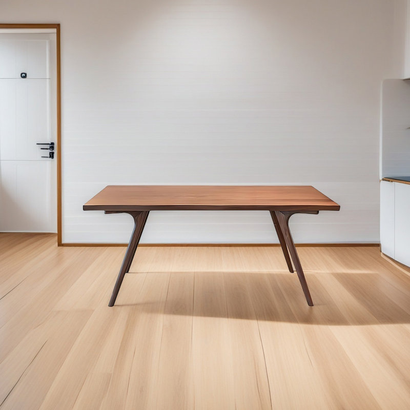 Simple solid wood table, 29.52"H x 62.99"L x 31.49"W