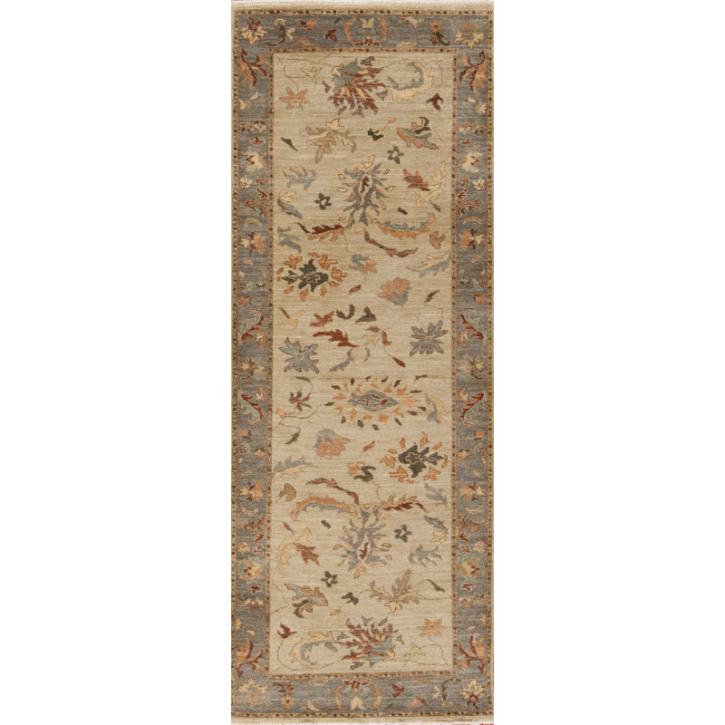 Essence Hand Knotted Wool Area Rug, Runner 2'6" x 8'