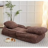 Human & Dog Lazy Sofa Couch - 5 Adjustable Positions, Foldable Space-Saving, Bedroom/Living Room