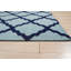 Hand Tufted Wool Area Rug in Blue