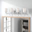 Rowley 4 Light Frosted Dimmable Vanity Light-288097331