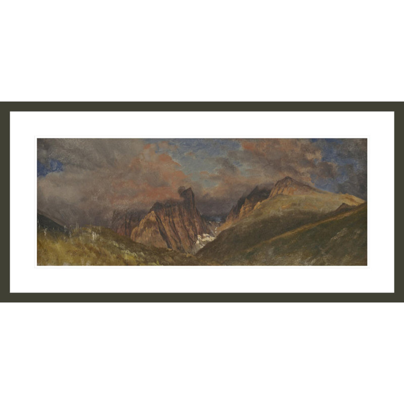 «Yosemite» par Albert Bierstadt - Impression sur toile, H 20,62 po x l 41,5 po