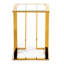 Tommen Glass Top Frame End Table-1849716963