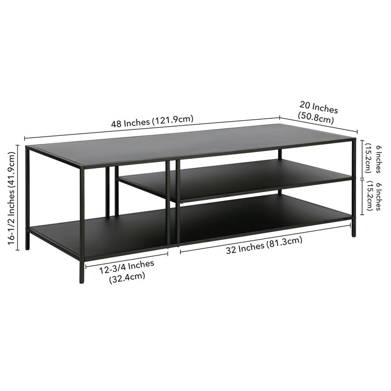 Four Leg Coffee Table with Storage
