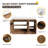 48" Single Freestanding Bathroom Vanity Set, Floor Standing Vanity with Resin Basin Sink Top, 3 Doors and 2 Shelves
