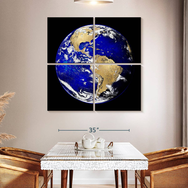 Oberle World Turning V, 45'' H x 45'' W