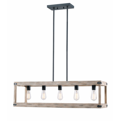 Swanson 5-Light Island Light - Graphite