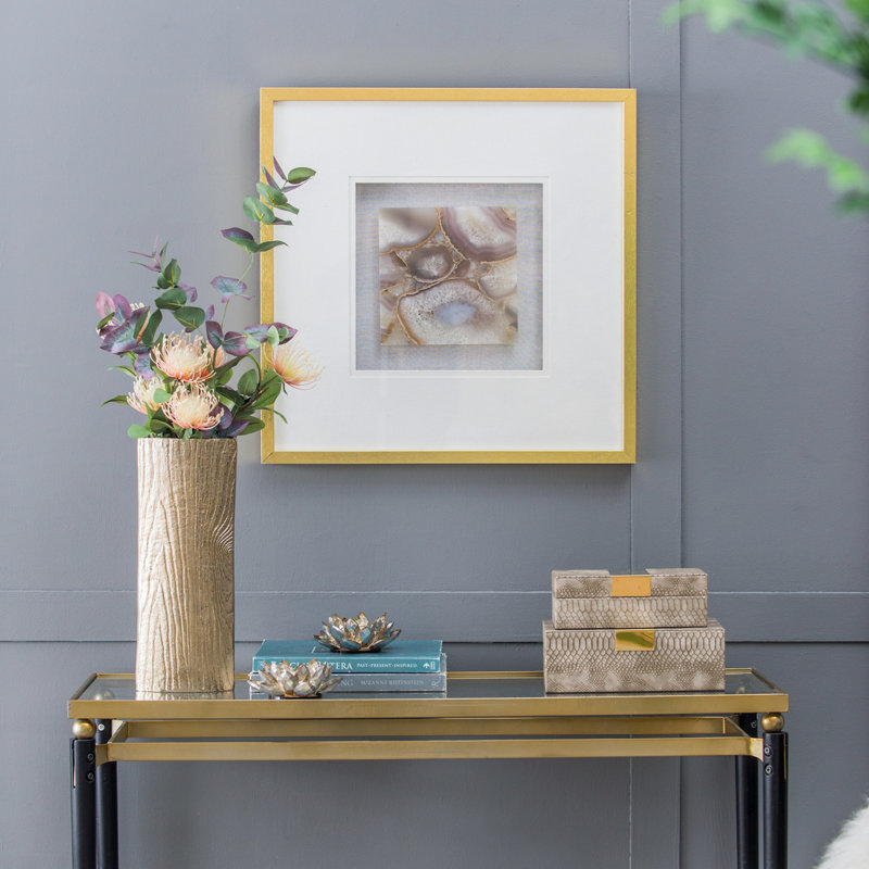 Remi Agate Shadow Box, art mural