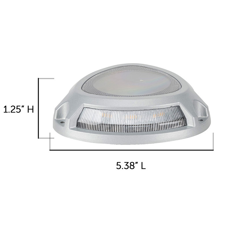 Solar Basics Step Light With Motion Sensor - 4 Pk