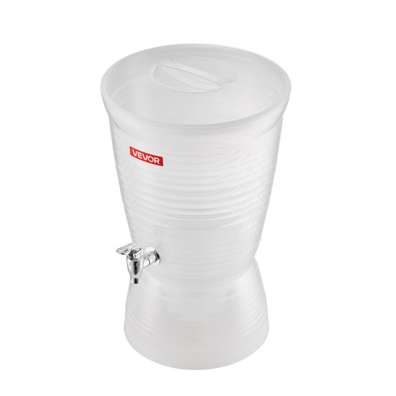 Distributeur de boisson 2,64 gallons en plastique pour les fêtes avec robinet
